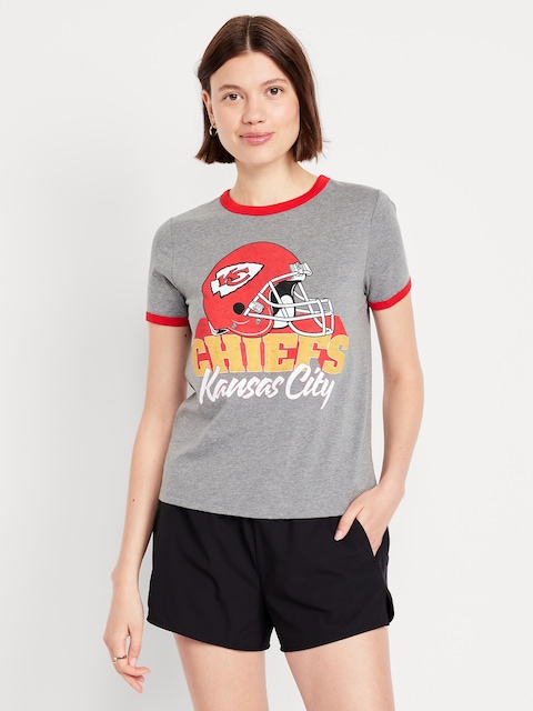 NFL™ Kansas City Chiefs™ EveryWear Crew-Neck Ringer T-Shirt - Kansas City Chiefs