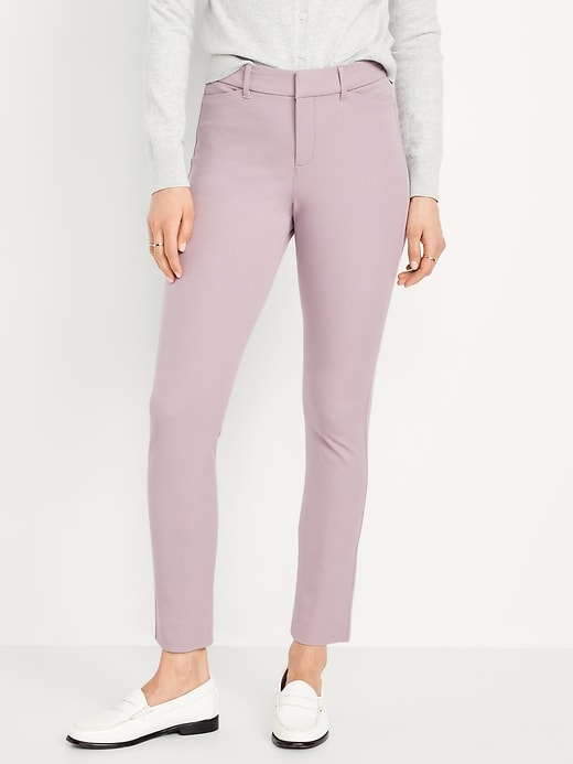 Image number 2 showing, High-Waisted Pixie Skinny Ankle Pants