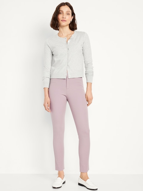 High-Waisted Pixie Skinny Ankle Pants - Dawn Glow