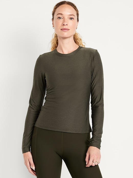 Image number 1 showing, CloudMotion Wrap-Back Top