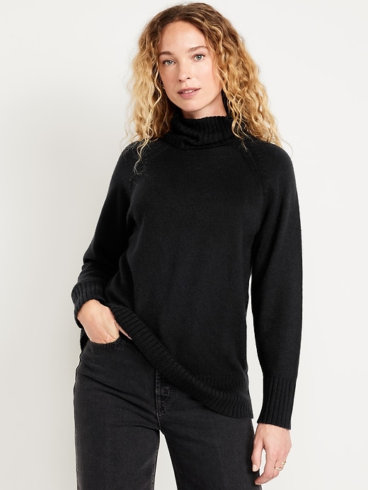 Image number 1 showing, SoSoft Turtleneck Sweater