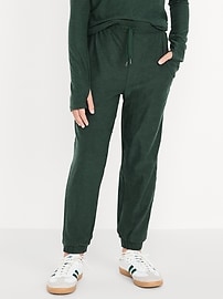 Image number 3 showing, CloudMotion High-Waisted Jogger Sweatpants for Girls