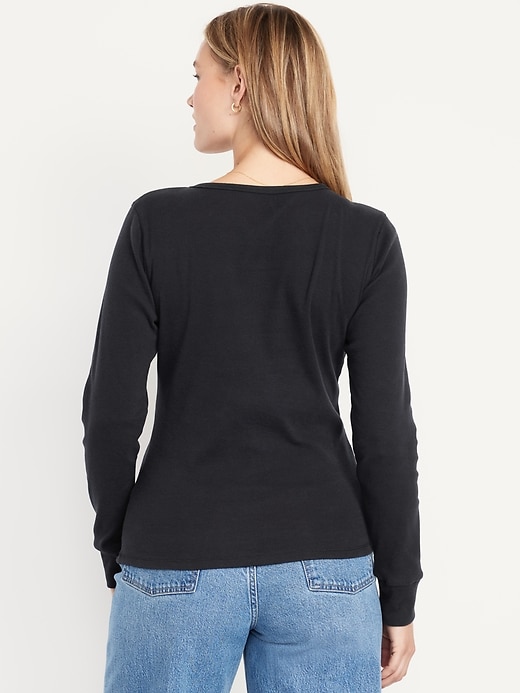 Image number 5 showing, Cozy Snug Crew-Neck Henley
