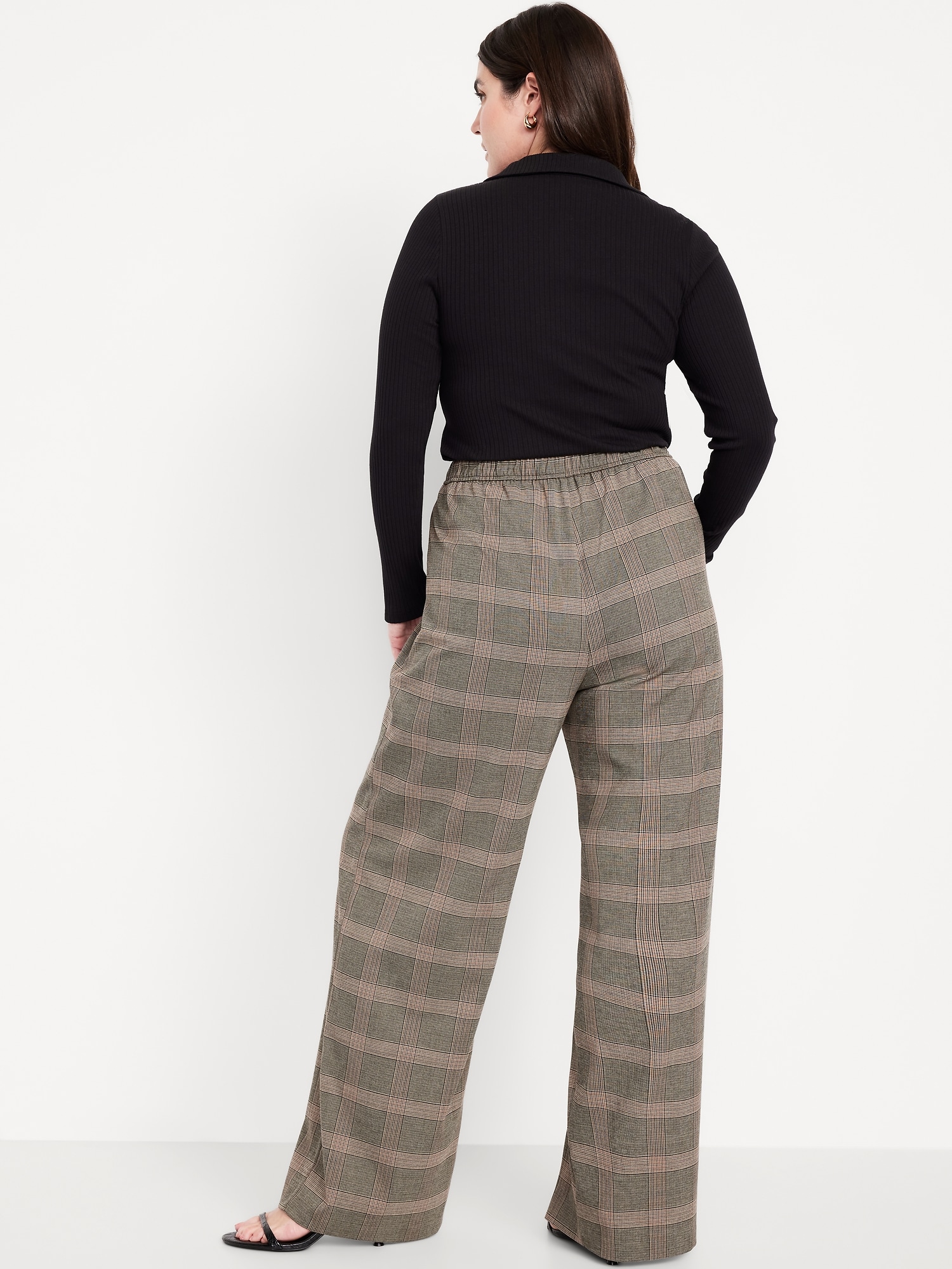 High-Waisted Bille Wide-Leg Trouser
