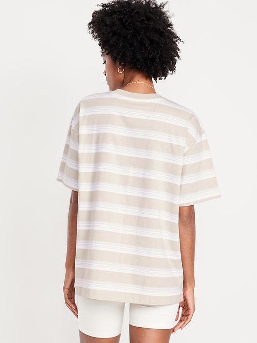 Image number 2 showing, Heavyweight Oversized Striped T-Shirt