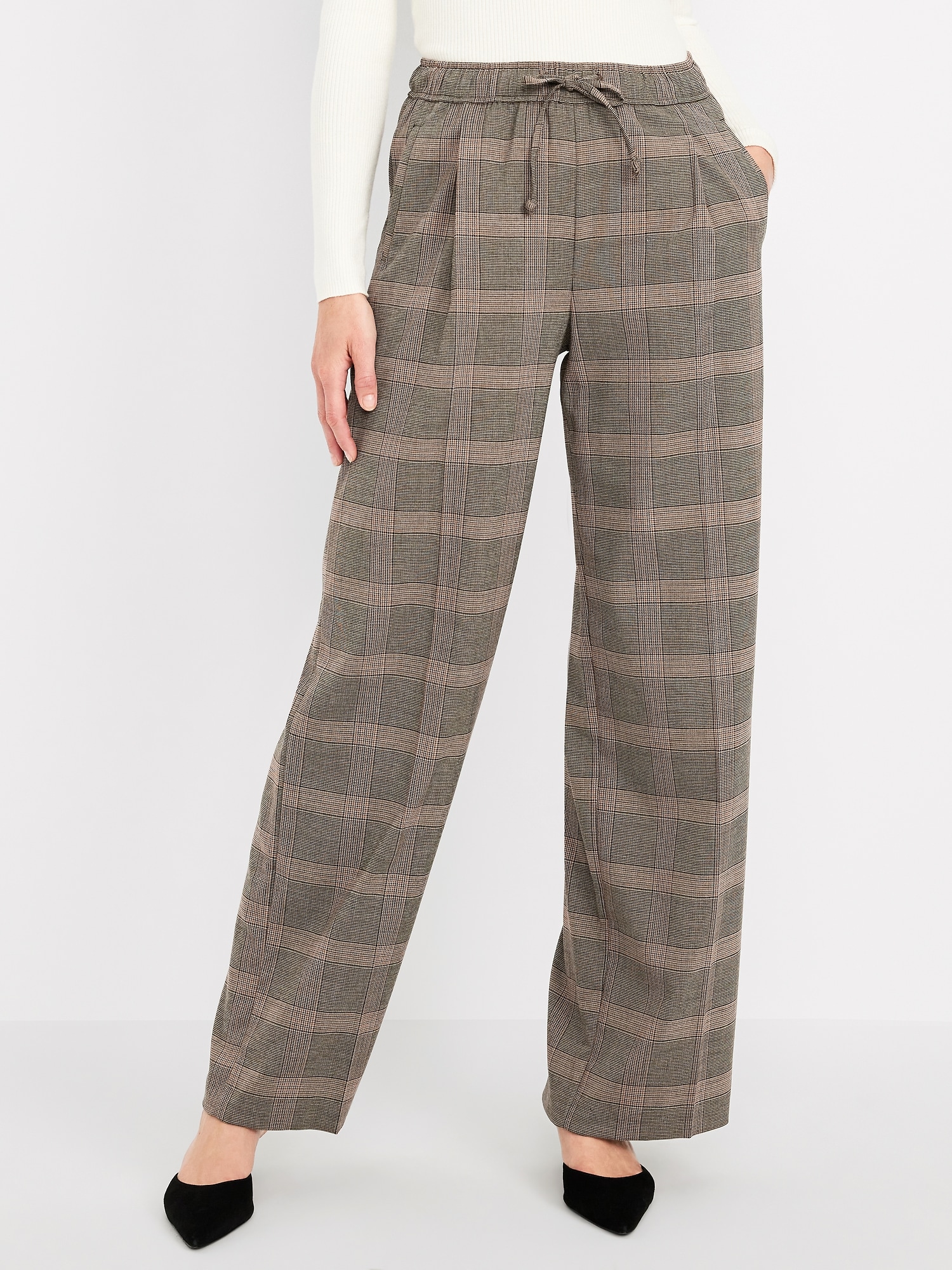 High-Waisted Bille Wide-Leg Trouser
