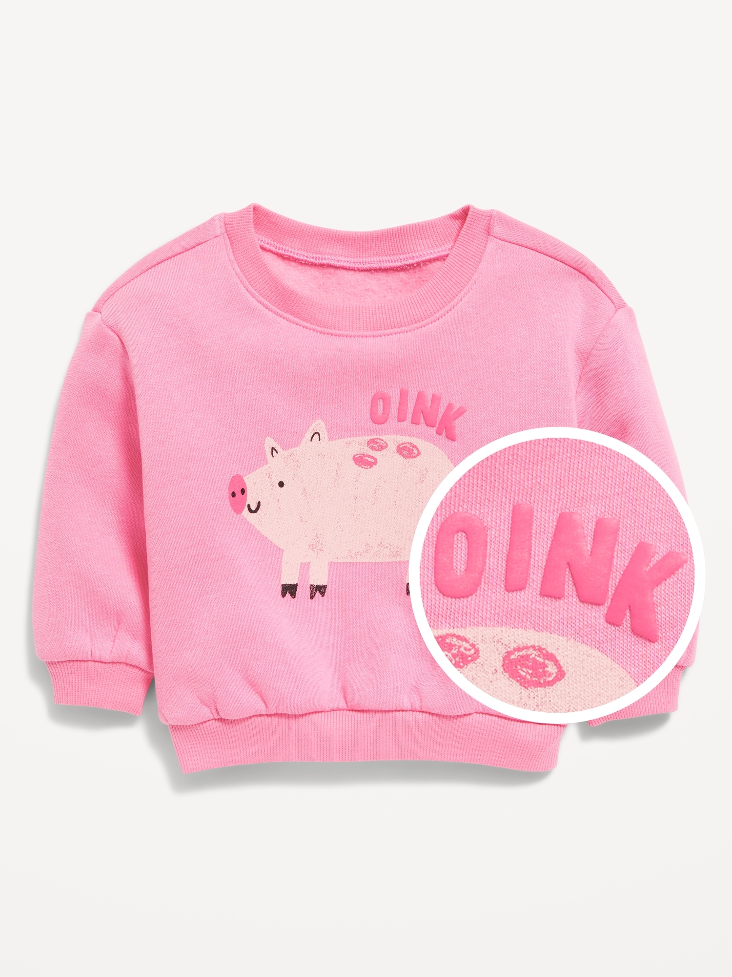 Printed Crew-Neck Sweatshirt for Baby