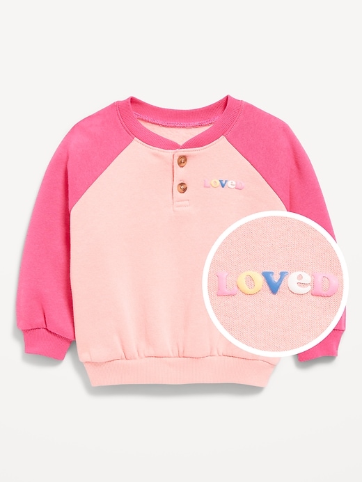 Image number 1 showing, Printed Crew-Neck Sweatshirt for Baby
