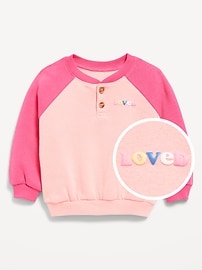 Image number 1 showing, Printed Crew-Neck Sweatshirt for Baby