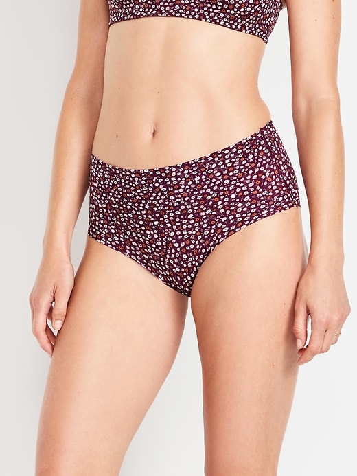 Image number 2 showing, High-Waisted No-Show Brief Underwear 6-Pack