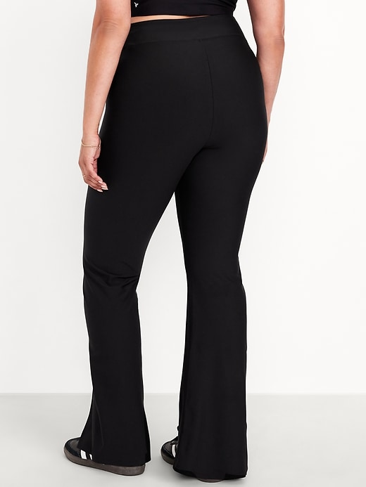 Image number 8 showing, Extra High-Waisted PowerSoft Split-Flare Leggings