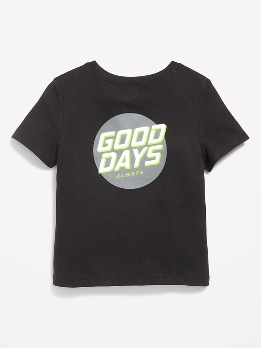 Image number 2 showing, Short-Sleeve Unisex Graphic T-Shirt for Toddler