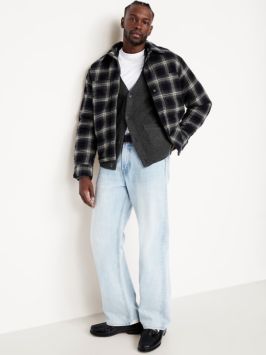 Image number 3 showing, SoSoft V-Neck Cardigan Sweater