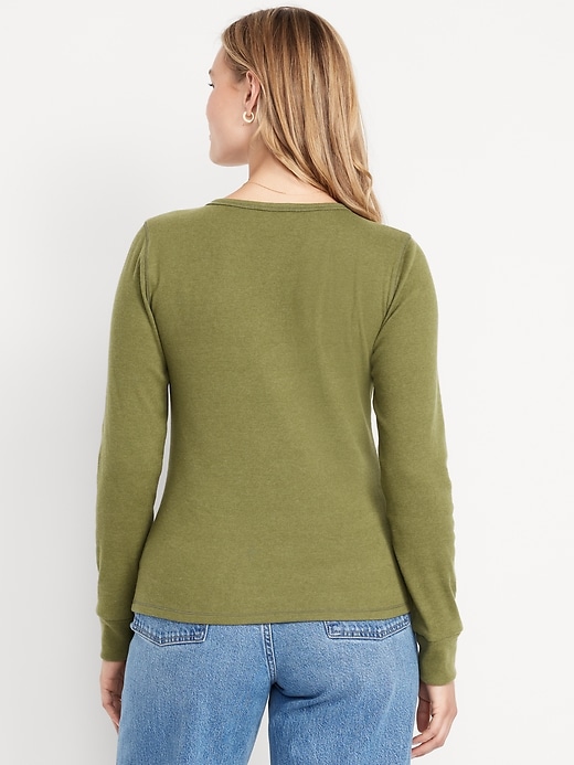 Image number 5 showing, Cozy Snug Crew-Neck Henley