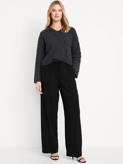 Image number 6 showing, High-Waisted Billie Wide-Leg Trouser