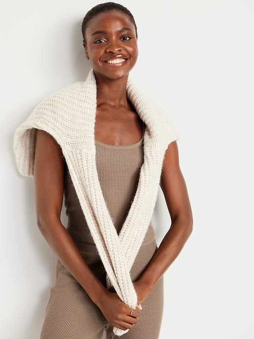 Image number 3 showing, Cozy Waffle Pajama Tank Top