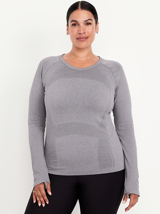 Image number 7 showing, Fluid Seamless Fitted Top