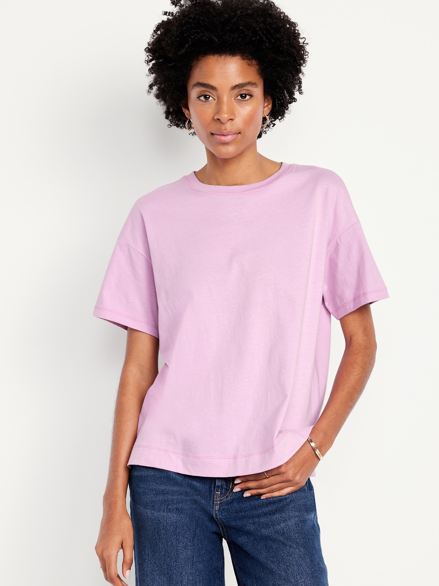 Vintage Crew-Neck T-Shirt - image 4