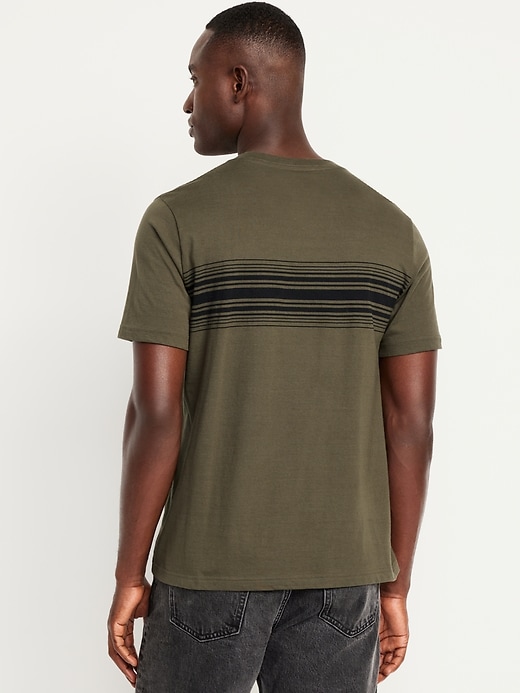 Image number 2 showing, Crew-Neck Striped T-Shirt