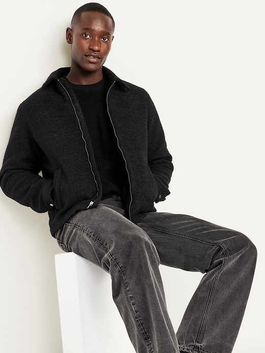 Image number 3 showing, Crew-Neck Shaker-Stitch Sweater