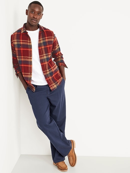 Image number 3 showing, Plaid Flannel Pocket Shirt