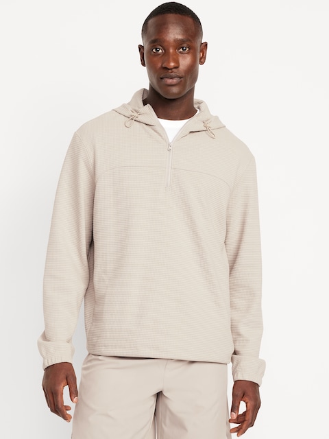 Tech Waffle Performance Hoodie - Windchime
