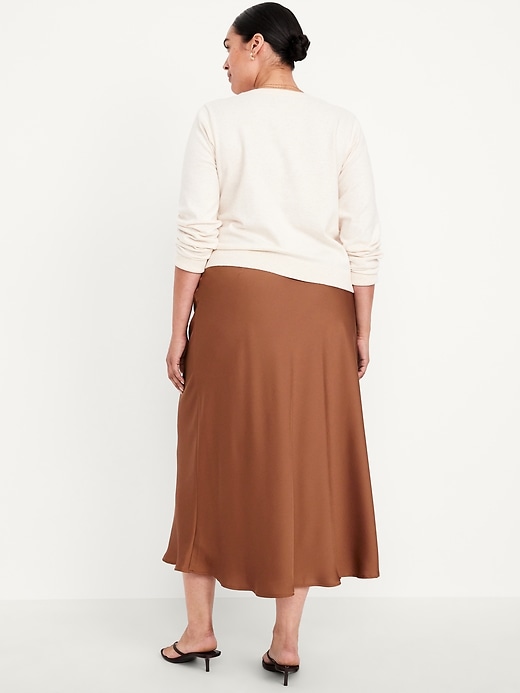 Image number 7 showing, Satin Maxi Skirt