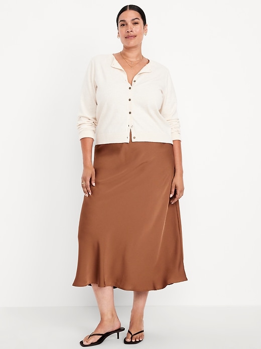 Image number 6 showing, Satin Maxi Skirt