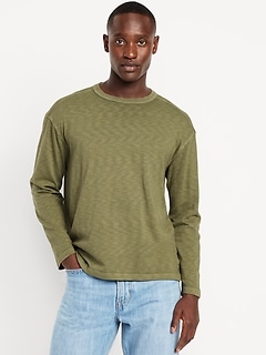 Heavyweight Slub-Knit T-Shirt