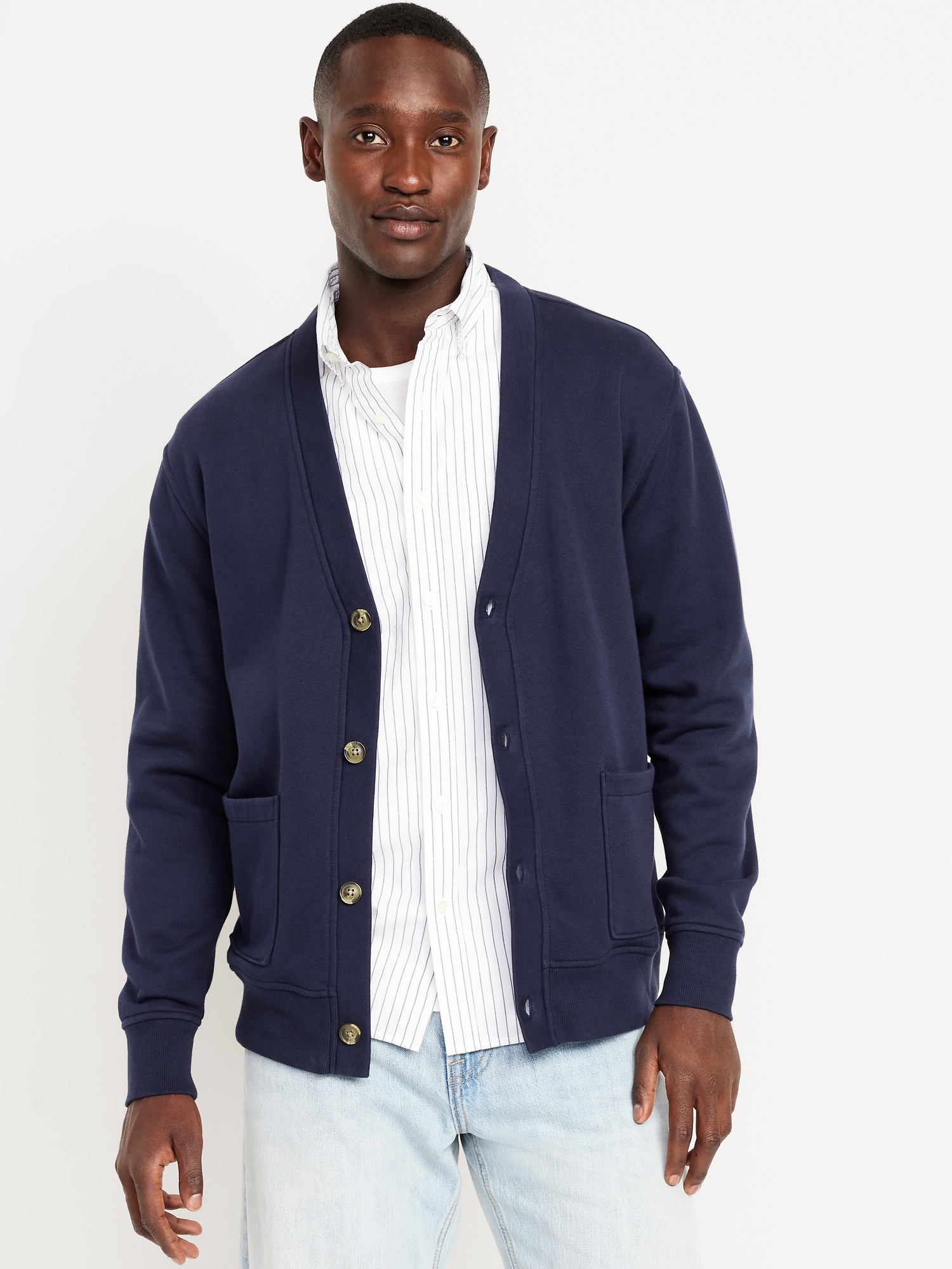 Fleece Cardigan Sweater