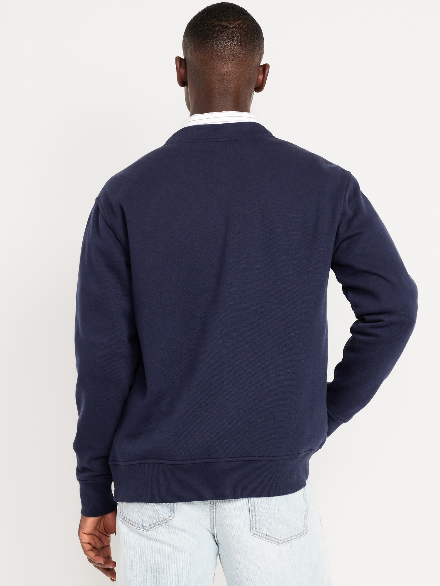 Fleece Cardigan Sweater