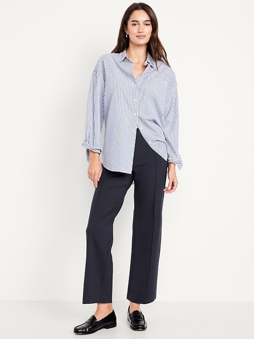 Image number 1 showing, Extra High-Waisted Stevie Straight Pants