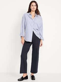 Extra High-Waisted Stevie Straight Pants