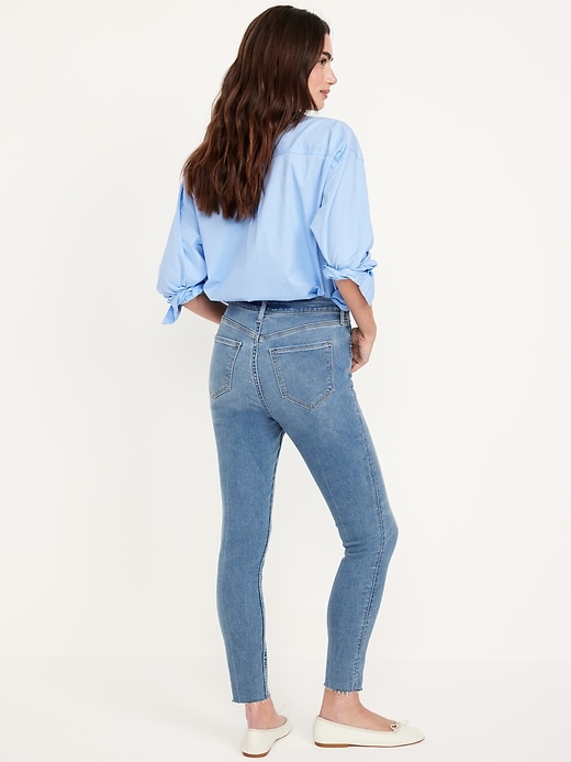 Image number 3 showing, Extra High-Waisted Rockstar 360° Stretch Super-Skinny Jeans