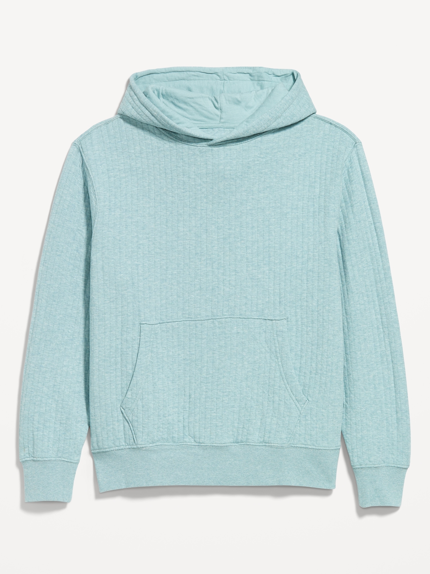 Essential Quilted Fleece Hoodie