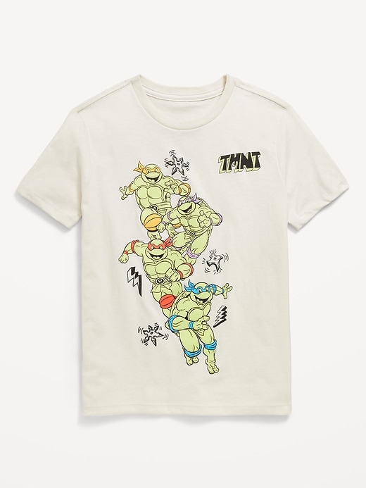 Image number 1 showing, Teenage Mutant Ninja Turtles™ Gender-Neutral Graphic T-Shirt for Kids