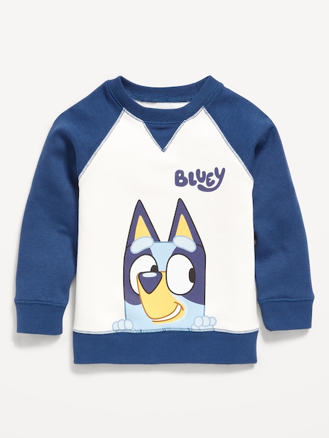 Bluey™ Unisex Graphic Sweatshirt for Toddler - Rock Pool