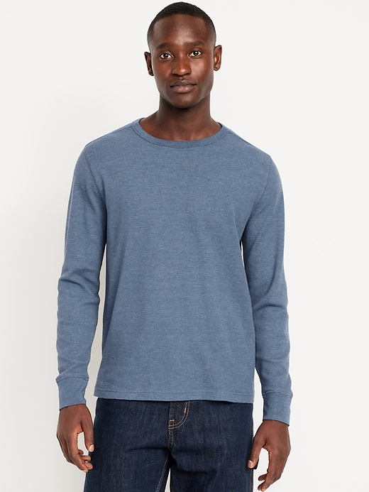 Image number 1 showing, Waffle-Knit T-Shirt
