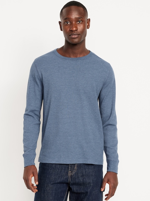 Waffle-Knit T-Shirt