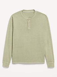 Image number 1 showing, Heavyweight Henley T-Shirt