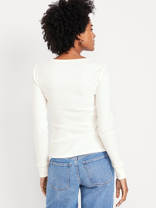 Image number 2 showing, Cozy Snug Crew-Neck Henley