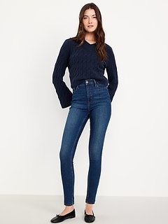 Extra High-Waisted Rockstar 360° Stretch Super-Skinny Jeans