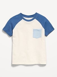 Image number 1 showing, Short-Sleeve Pocket T-Shirt for Toddler Boys