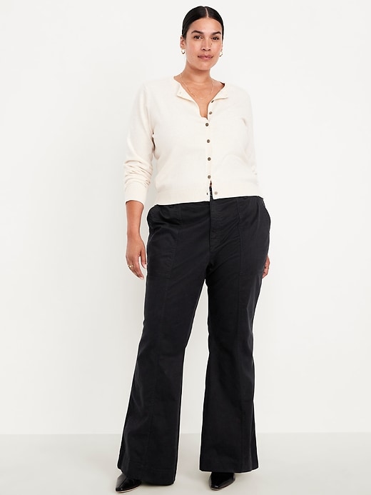 Image number 7 showing, Mid-Rise Flare Pants