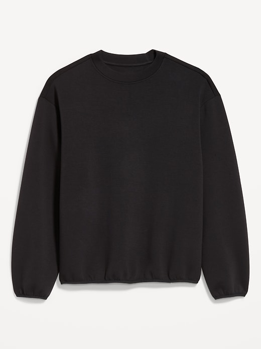 Image number 4 showing, Oversized Bounce Fleece Cinched Sweatshirt