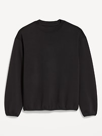 Image number 4 showing, Oversized Bounce Fleece Cinched Sweatshirt