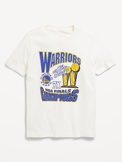 NBA© Golden State Warriors© Gender-Neutral Graphic T-Shirt for Kids