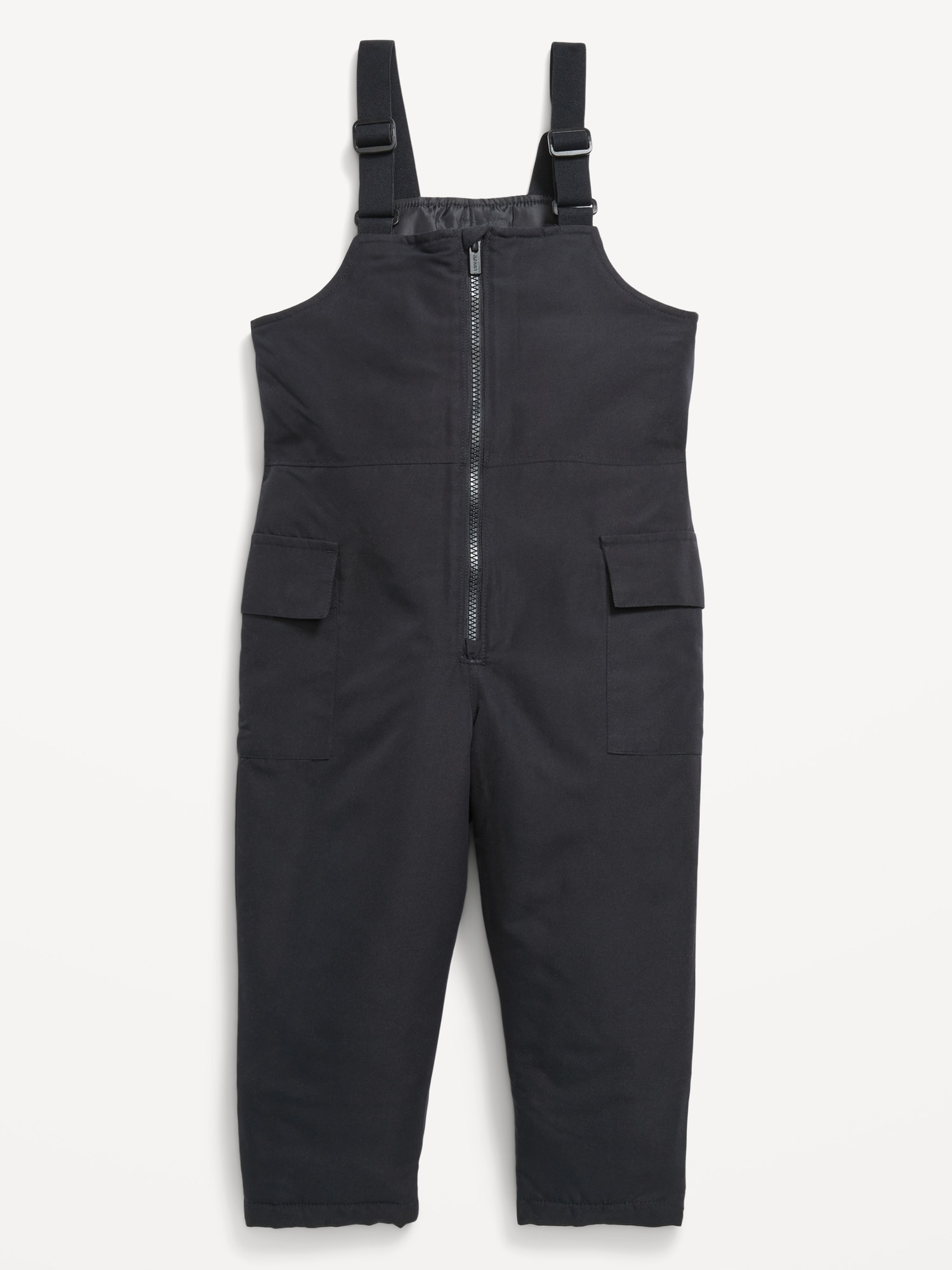 Water-Resistant Snow-Bib Overalls for Toddler Boys