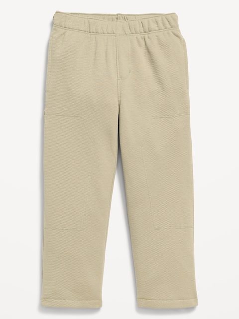Loose Utility Fleece Pants for Toddler Boys - Nettle