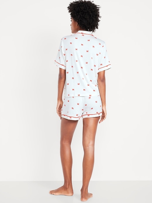 Image number 2 showing, Sunday Sleep Knit Jersey Short Set
